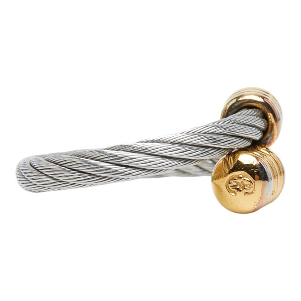 Philippe Charriol CHARRIOL Celtic Wire Ring, Silver, Gold, Stainless Steel Pl... - Picture 4 of 7